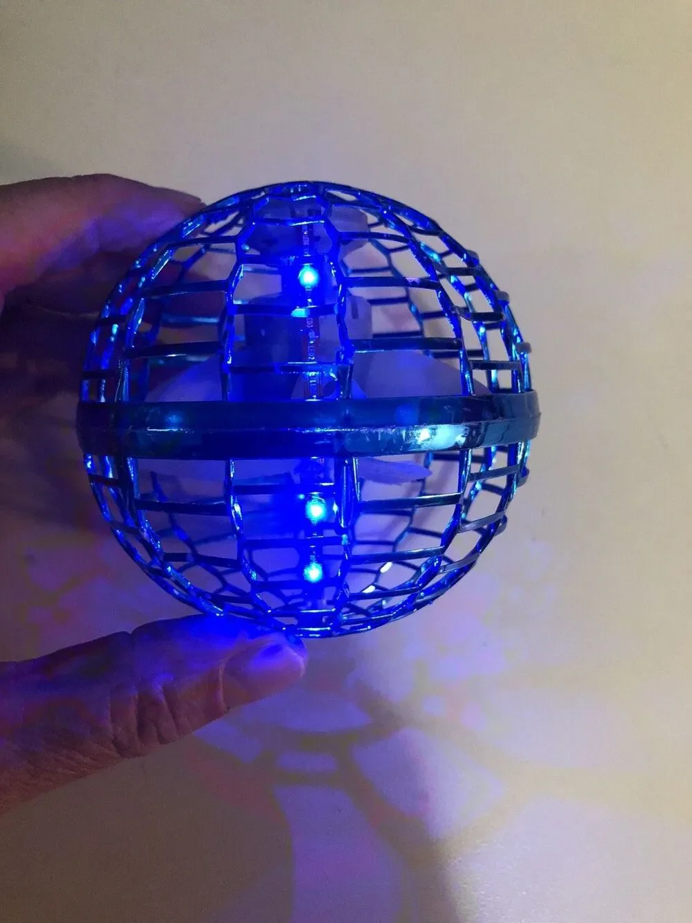 Flying Ball Smart AI Aerial Drone Blue‎ Tested